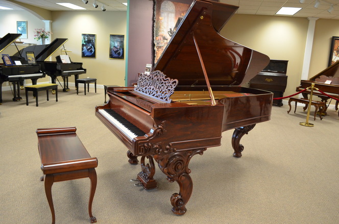 1876 Rosewood Steinway Style IV - Grand Pianos